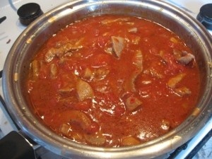 Sépiové těstoviny s masem (fotorecept) - obrázok 3