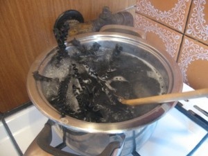 Sépiové těstoviny s masem (fotorecept) - obrázok 4