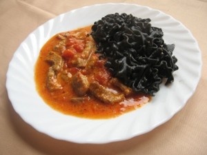 Sépiové těstoviny s masem (fotorecept) - obrázok 6