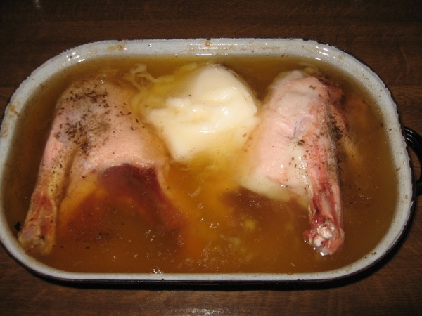 Konfitovaná kachna se zelím a knedlíkem (fotorecept) - obrázok 1