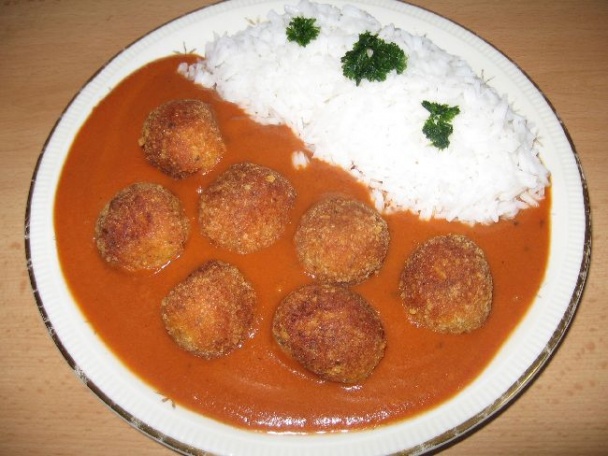 Plněné rybí kuličky ve voňavé omáčce - obrázok 1