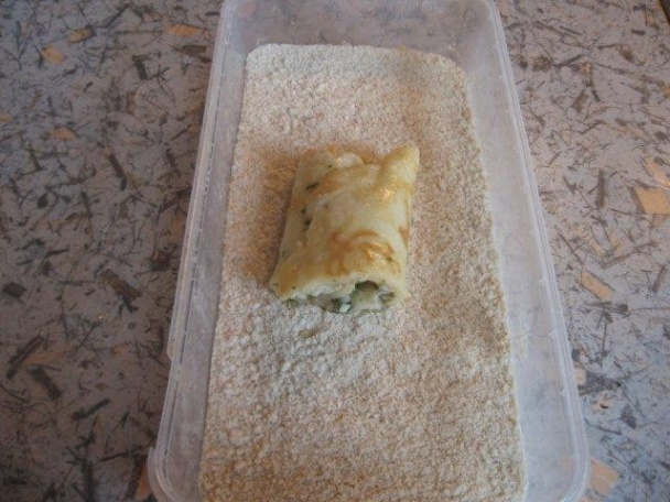 Smažené palačinky s rybí náplní (fotorecept) - obrázok 10