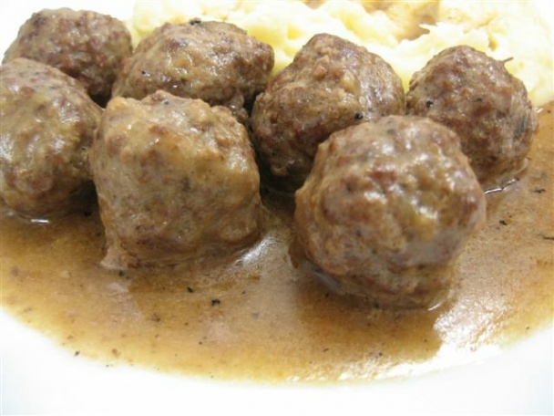 Dušené masové koule  plněné žampiony (fotorecept) - obrázok 9