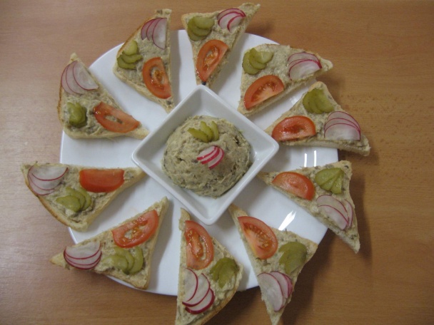 Pomazánka z pečené ryby s hlívou  - obrázok 1