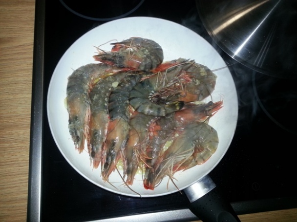 Garnáty, scampi, obrie krevety - obrázok 1