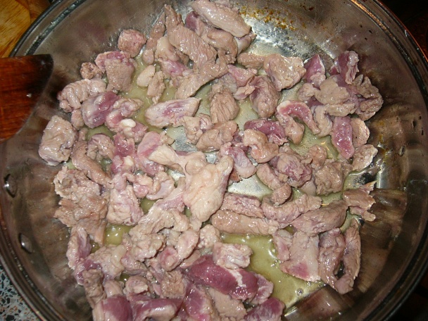 Mäso na cibuľke po čínsky - obrázok 1