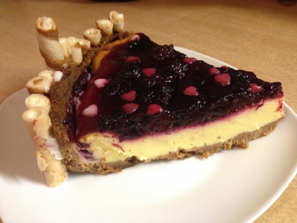 Cheesecake s lesným ovocím  - obrázok 7