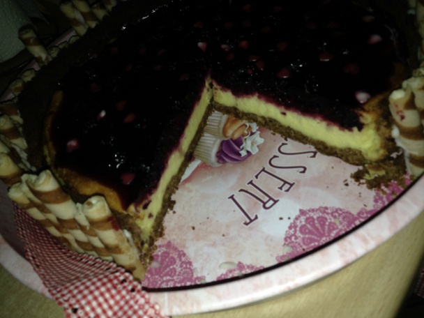 Cheesecake s lesným ovocím  - obrázok 8