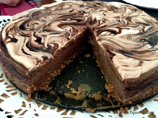 Čokoládový cheesecake - obrázok 2