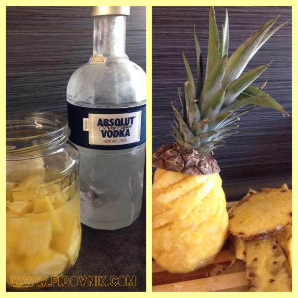 Ananás-vodka tekuté pralinky - obrázok 2