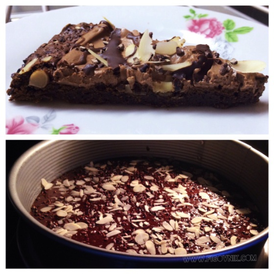 Čokoládová torta bez múky - obrázok 1