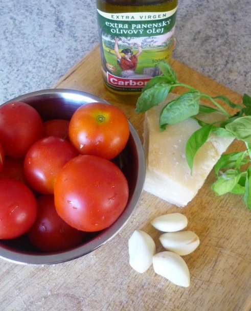 Tagliatelle pomodoro (fotorecept) - obrázok 1