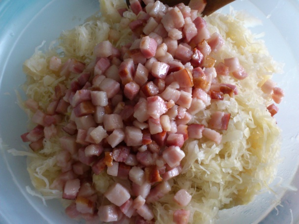 Halušky s kyslou kapustou - strapačky (fotorecept) - obrázok 6