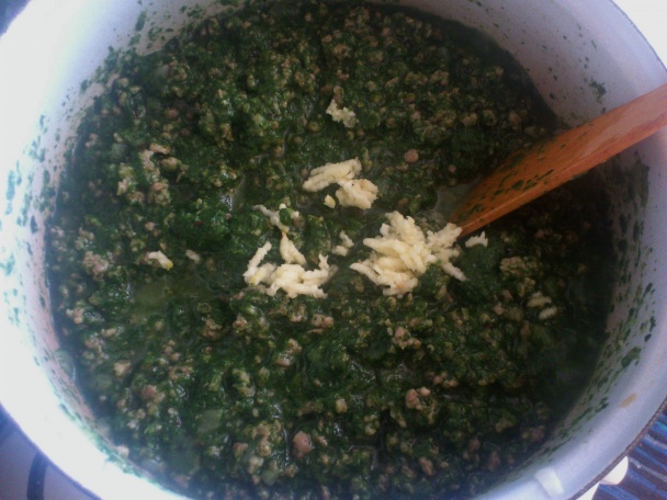 Mleté mäso so špenátom a jablkami (fotorecept) - obrázok 4