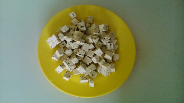 Cestovinový šalát s tofu - obrázok 2