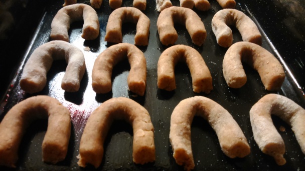 Vanilkové rožky (špaldové) - obrázok 2