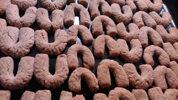 Vanilkové rožky (špaldové) - obrázok 3