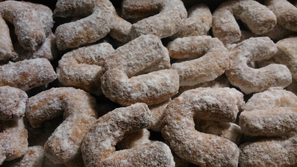 Vanilkové rožky (špaldové) - obrázok 4