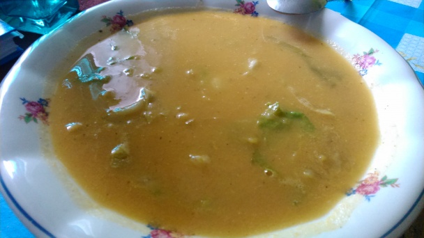 Krémová zeleninová polievka s ľadovým šalátom (fotorecept) - obrázok 4