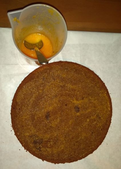 Šťavnatá čokoládová torta s mascarpone krémom a mandarínkami (fotorecept) - obrázok 2