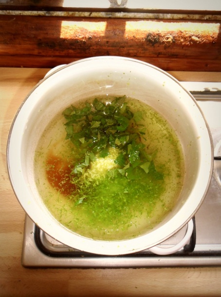 Limetkovo-zázvorový sorbet - obrázok 2