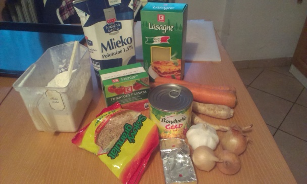 Lasagne so sójovým mäsom (fotorecept) - obrázok 1