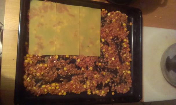 Lasagne so sójovým mäsom (fotorecept) - obrázok 5