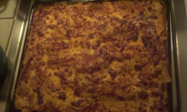Lasagne so sójovým mäsom (fotorecept) - obrázok 7