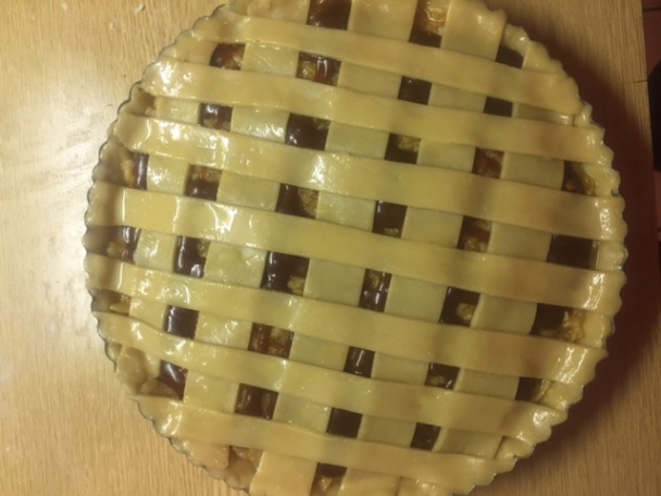 Jablkový pie so slaným karamelom (fotorecept) - obrázok 7