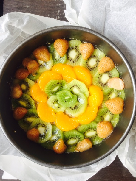 Orechovo-ovocná torta - obrázok 2