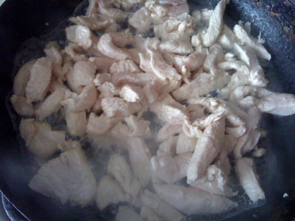 Špaldové cestoviny s fazuľou a kuracím mäsom  - obrázok 2