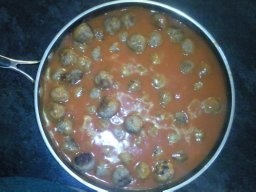 Guľky z hovädzieho mäsa so špagetami (fotorecept) - obrázok 4