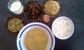 Banánový bochník s orechami a ďatlami (fotorecept) - obrázok 1
