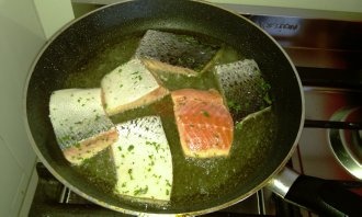 Losos vo vínovej marináde (fotorecept) - obrázok 2