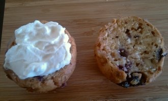 Medové muffinky s čučoriedkami (fotorecept) - obrázok 6