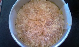 Jablkový koláč s pudingom (fotorecept) - obrázok 9