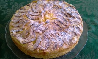 Jablkový koláč s pudingom (fotorecept) - obrázok 10