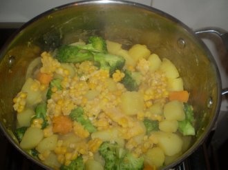 Dusené zemiaky s brokolicou (fotorecept) - obrázok 5