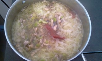 Polievka z čerstvej kapusty (fotorecept) - obrázok 4