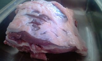 Pečená jahňacina s horčicovou nátierkou (fotorecept) - obrázok 1