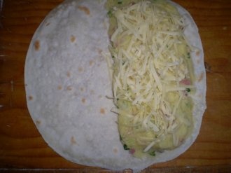 Opečená tortilla plnená zemiakmi (fotorecept) - obrázok 3