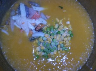 Zeleninová polievka s plodmi mora (fotorecept) - obrázok 3