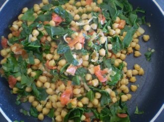 Cícerový šalát so špenátom (fotorecept) - obrázok 4