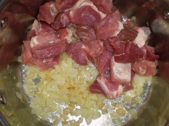 Bravčové dusené na pive (fotorecept) - obrázok 1