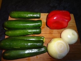 Cukiny nakladane v sladko-kyslom naleve  (fotorecept) - obrázok 1