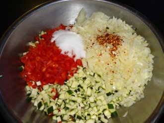 Cukiny nakladane v sladko-kyslom naleve  (fotorecept) - obrázok 2