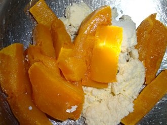 Pirohy plnené pečenou tekvicou a tvarohom (fotorecept) - obrázok 3