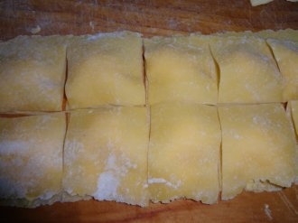 Pirohy plnené pečenou tekvicou a tvarohom (fotorecept) - obrázok 6