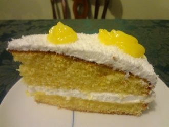 Citrónová torta s bielkovým krémom (fotorecept) - obrázok 12