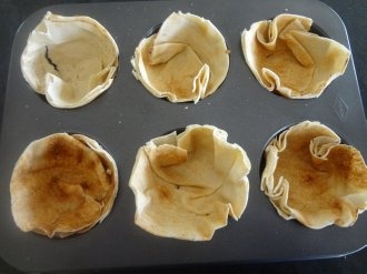 Zapečené chlebové košíčky (fotorecept) - obrázok 3